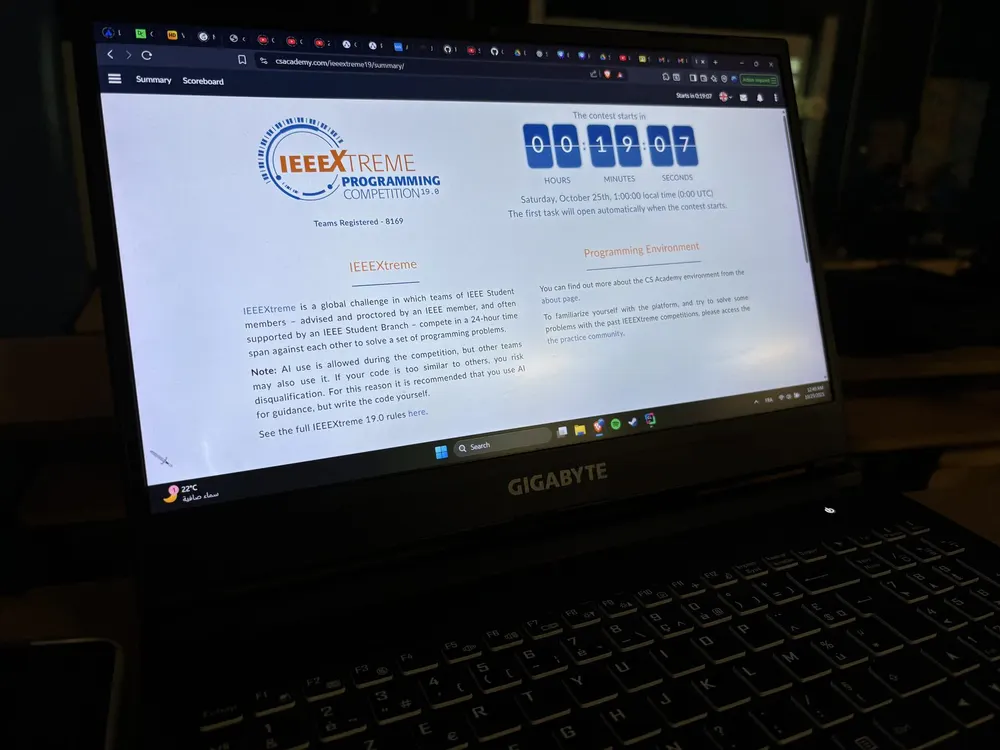 IEEEXtreme 20.0, last edition, photo 5
